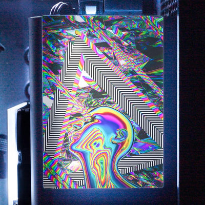 Lazers RGB SSD Cover Vertical