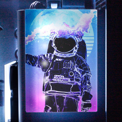 Soul of the Astronaut RGB SSD Cover Vertical