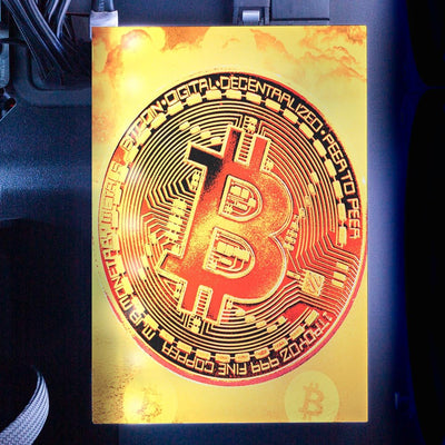 Soul of the Bitcoin RGB HDD Cover Vertical