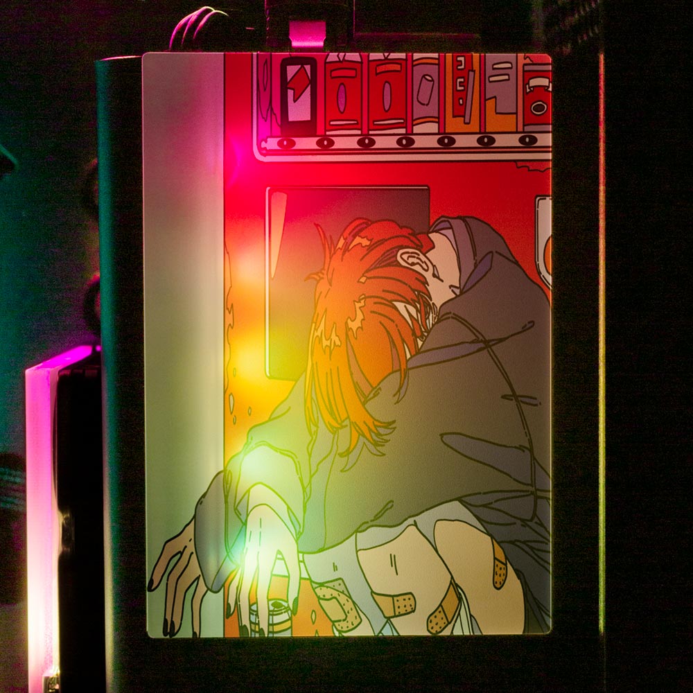Vending Machine RGB SSD Cover Vertical - Kuurakuu - V1Tech