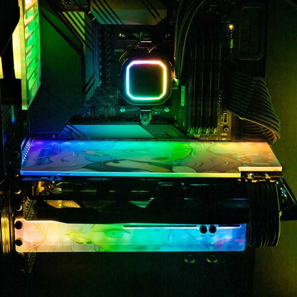 Anime Judge RGB GPU Support Bracket