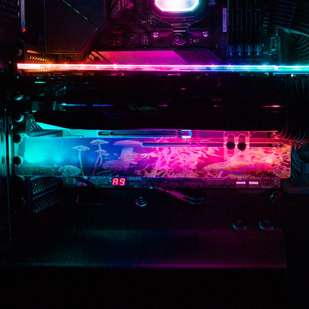 Colorful Night RGB GPU Support Bracket