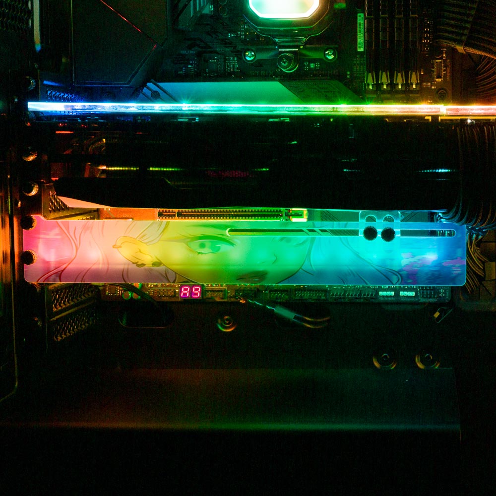 Anime Judge RGB GPU Support Bracket