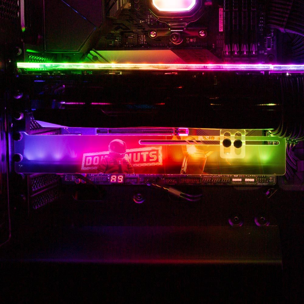 235 AM RGB GPU Support Bracket - Seamless - V1Tech