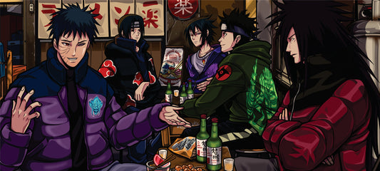 Family Lunch X-Large Mouse Pad