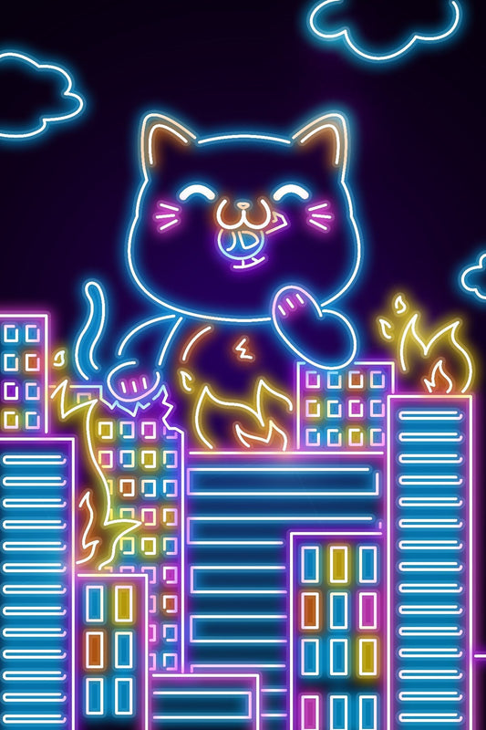 Neon Cat City