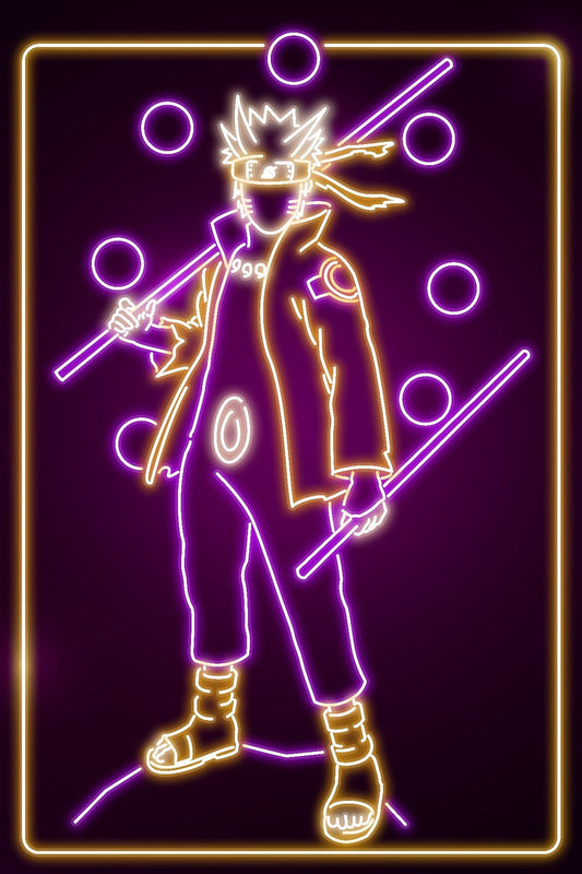 Neon Golden Ninja