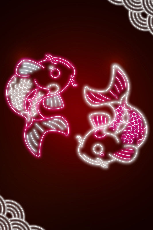 Red Neon Carpe Koi