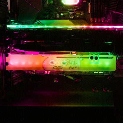 Asshole RGB GPU Support Bracket - Javilostcontrol - V1Tech