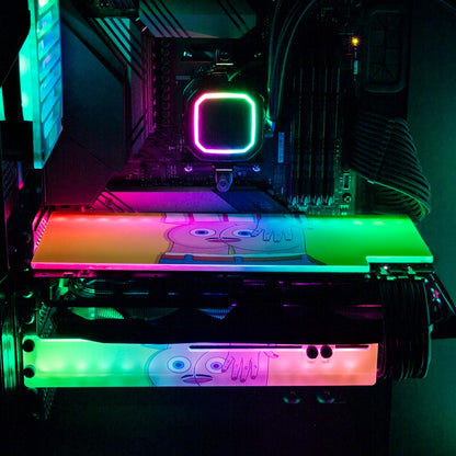 Asshole RGB GPU Support Bracket - Javilostcontrol - V1Tech