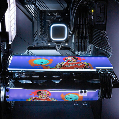 Basketball MVP RGB GPU Support Bracket - Technodrome1 - V1Tech