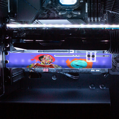 Basketball MVP RGB GPU Support Bracket - Technodrome1 - V1Tech