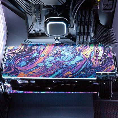 Calgary RGB GPU Backplate - Geoglyser - V1Tech