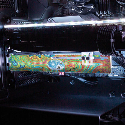 Cerrando RGB GPU Support Bracket - Cajuca Art - V1Tech