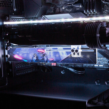 Crime Scene RGB GPU Support Bracket - Dan Giuz - V1Tech