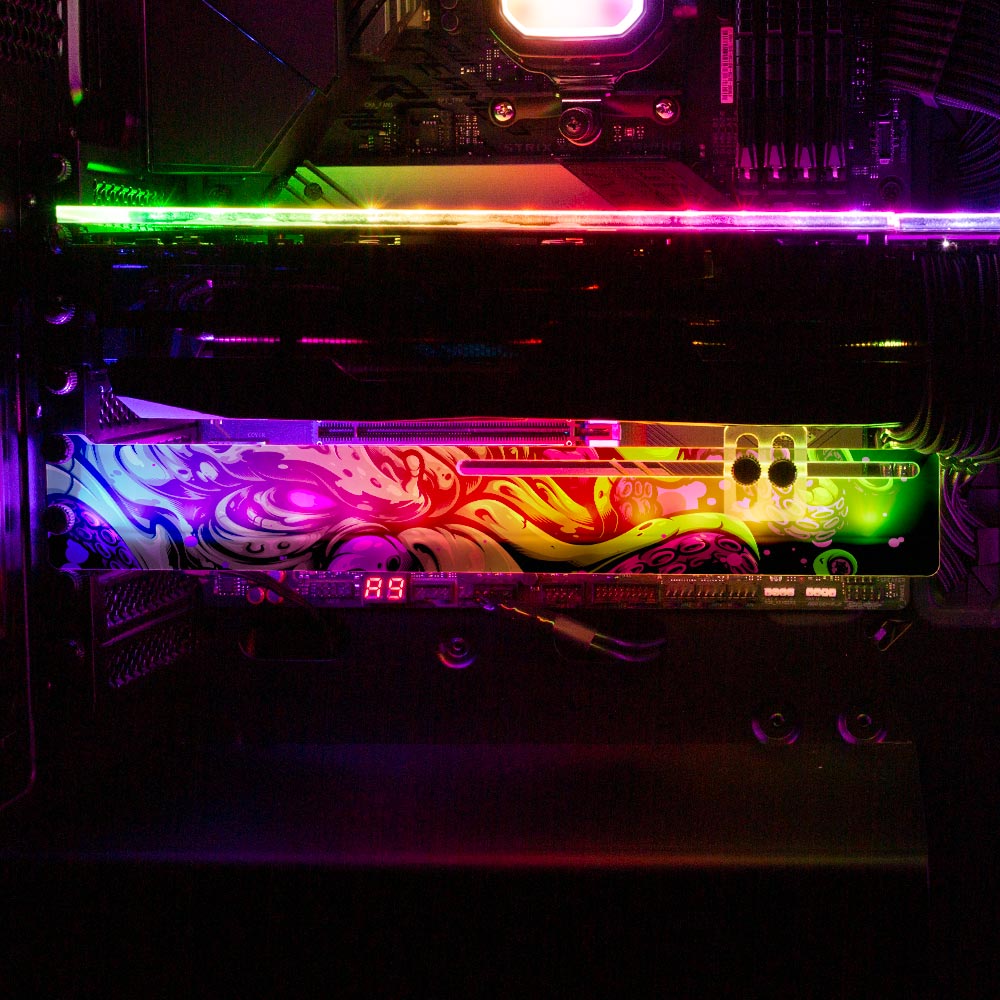 Deadly Sea Creature RGB GPU Support Bracket - Daniele Caruso - V1Tech