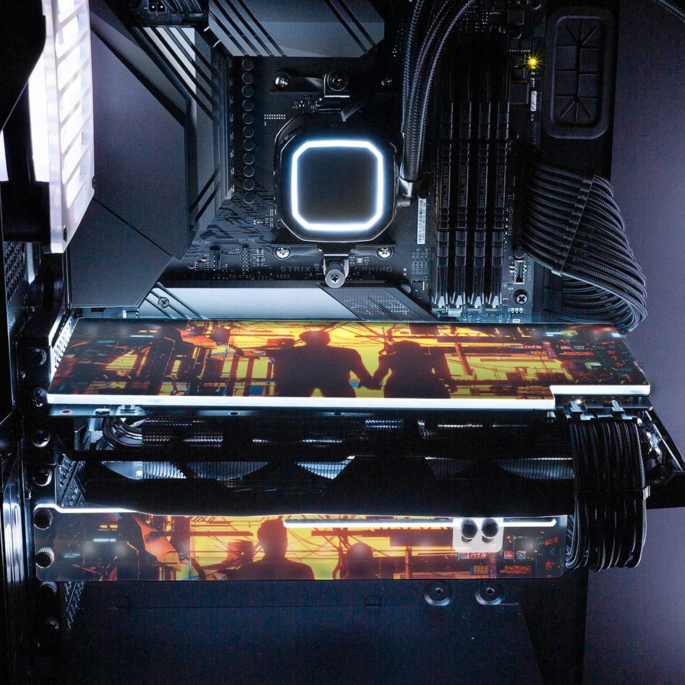 Dreaming of Us RGB GPU Support Bracket - Dan Giuz - V1Tech