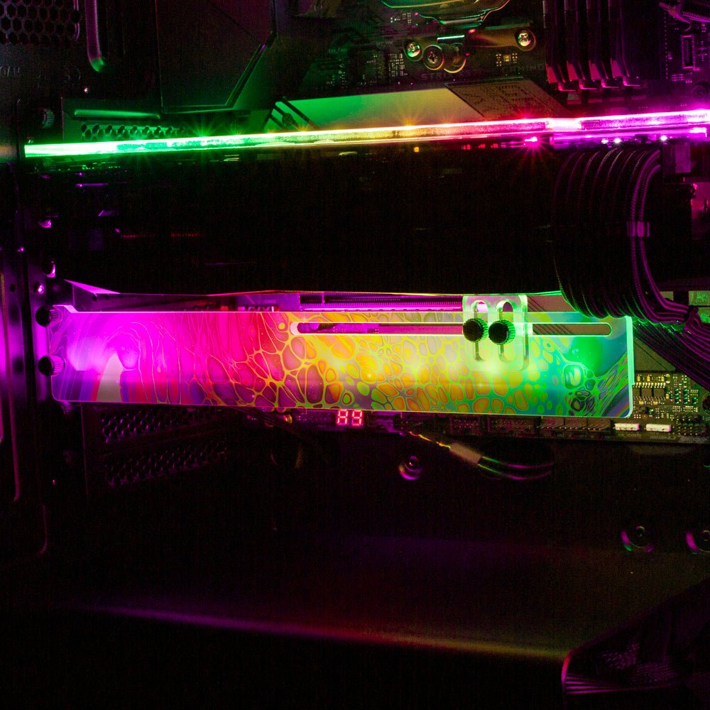 Emotion RGB GPU Support Bracket - Maalavidaa - V1Tech