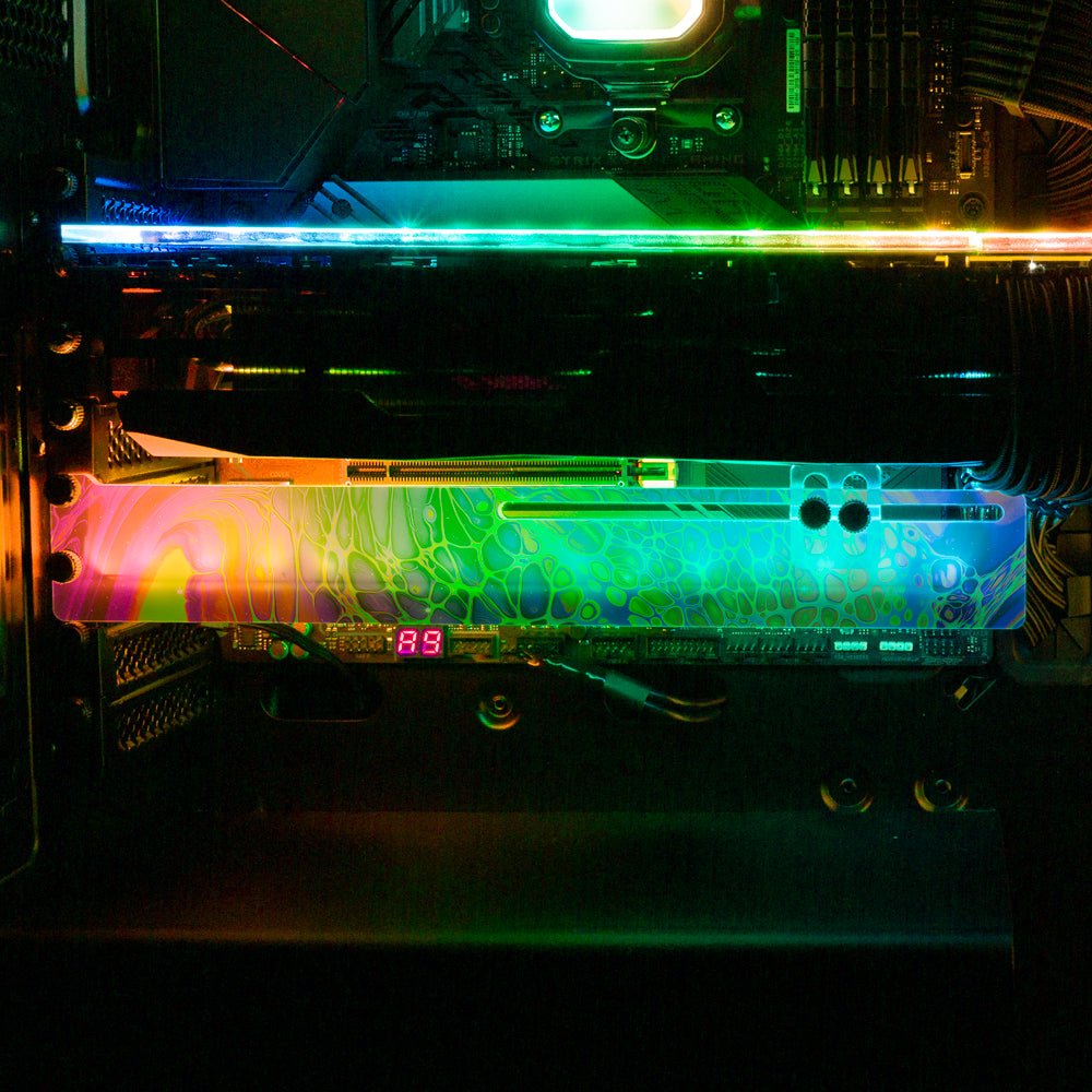 Emotion RGB GPU Support Bracket - Maalavidaa - V1Tech