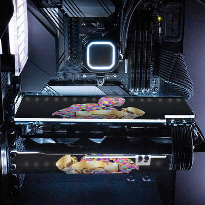 Floyddrome RGB GPU Support Bracket - Technodrome1 - V1Tech