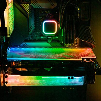 Frown Clown RGB GPU Support Bracket - The Dizzy Viper - V1Tech