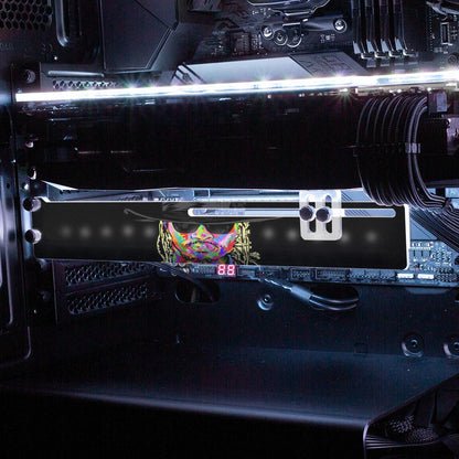 Futuredrome RGB GPU Support Bracket - Technodrome1 - V1Tech