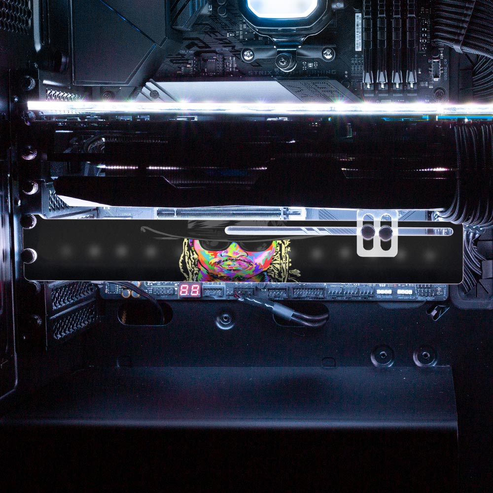 Futuredrome RGB GPU Support Bracket - Technodrome1 - V1Tech