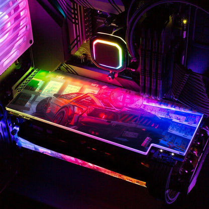 Go and Buy It RGB GPU Backplate - Skie Graphic Studio - V1Tech