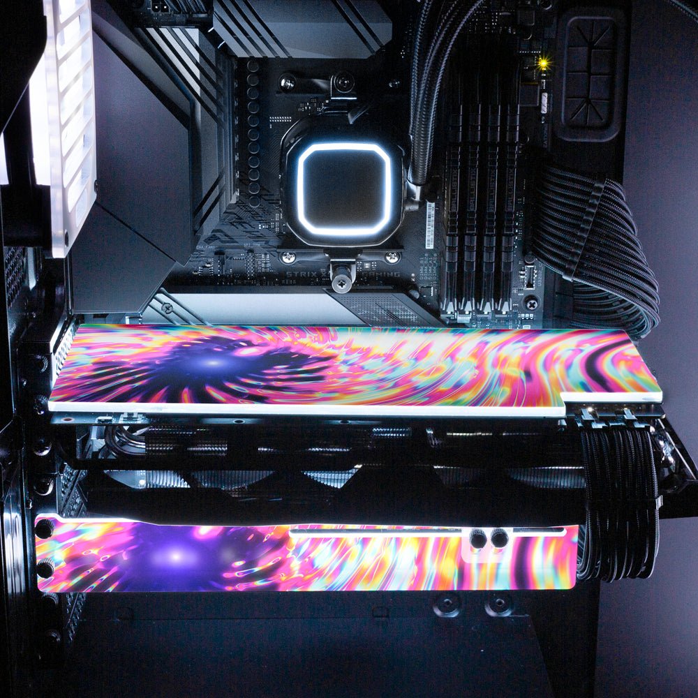 Hunting for Pearls RGB GPU Support Bracket - Guedda HM - V1Tech