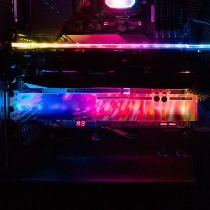 Hunting for Pearls RGB GPU Support Bracket - Guedda HM - V1Tech