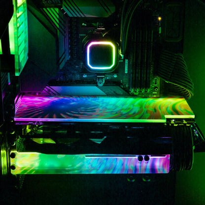 Hunting for Pearls RGB GPU Support Bracket - Guedda HM - V1Tech