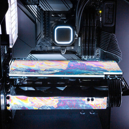 Invisible Spectrum RGB GPU Support Bracket - Guedda HM - V1Tech