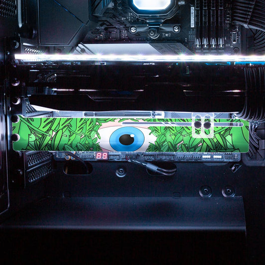 Jungle Eye RGB GPU Support Bracket - Javilostcontrol - V1Tech