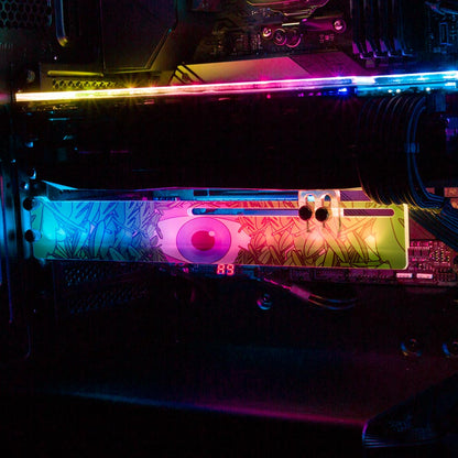 Jungle Eye RGB GPU Support Bracket - Javilostcontrol - V1Tech