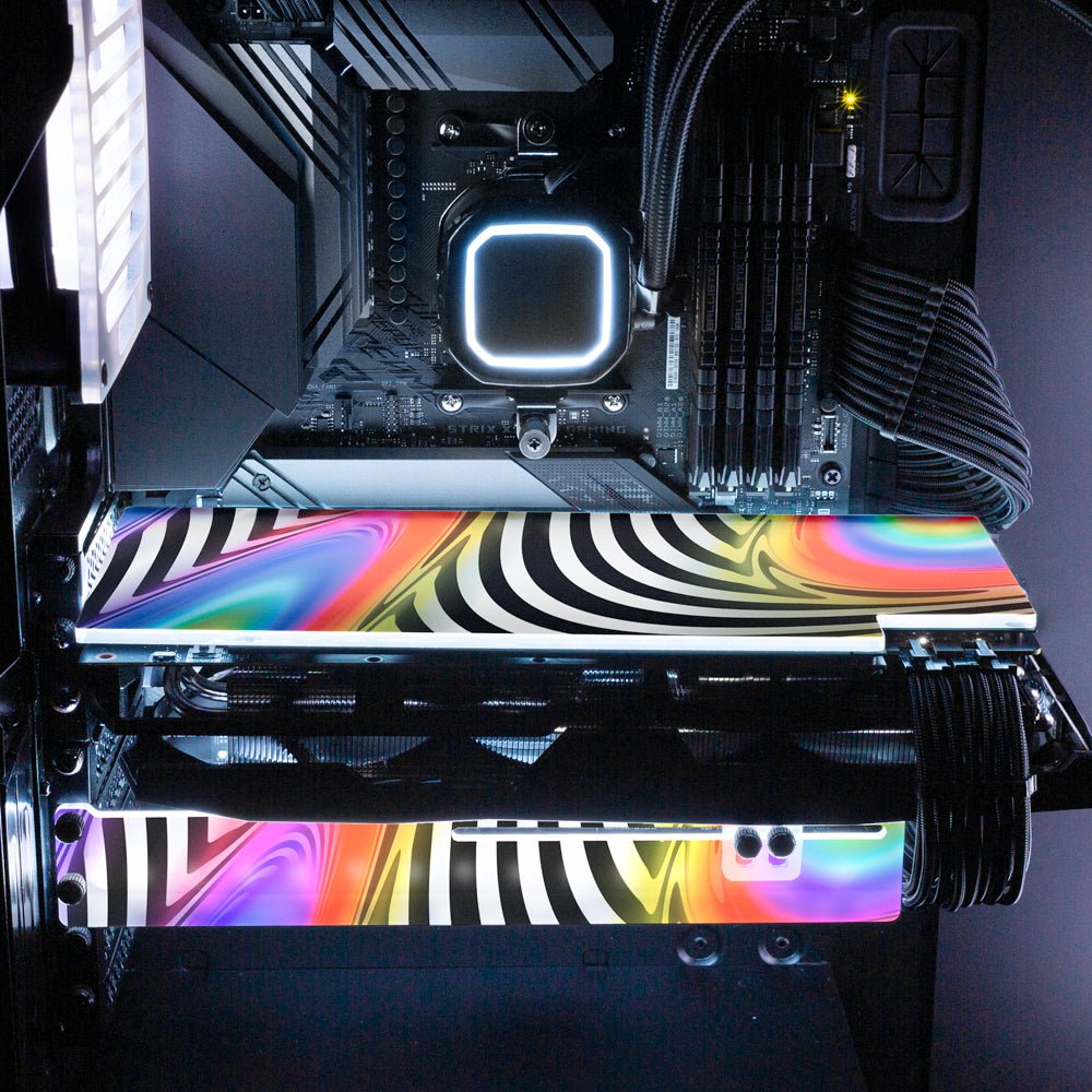 Just Vibin RGB GPU Support Bracket - Guedda HM - V1Tech