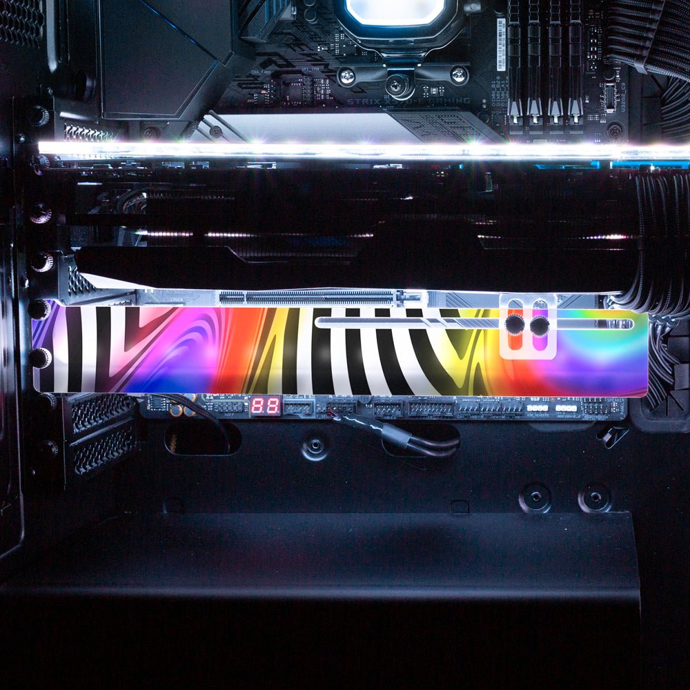 Just Vibin RGB GPU Support Bracket - Guedda HM - V1Tech