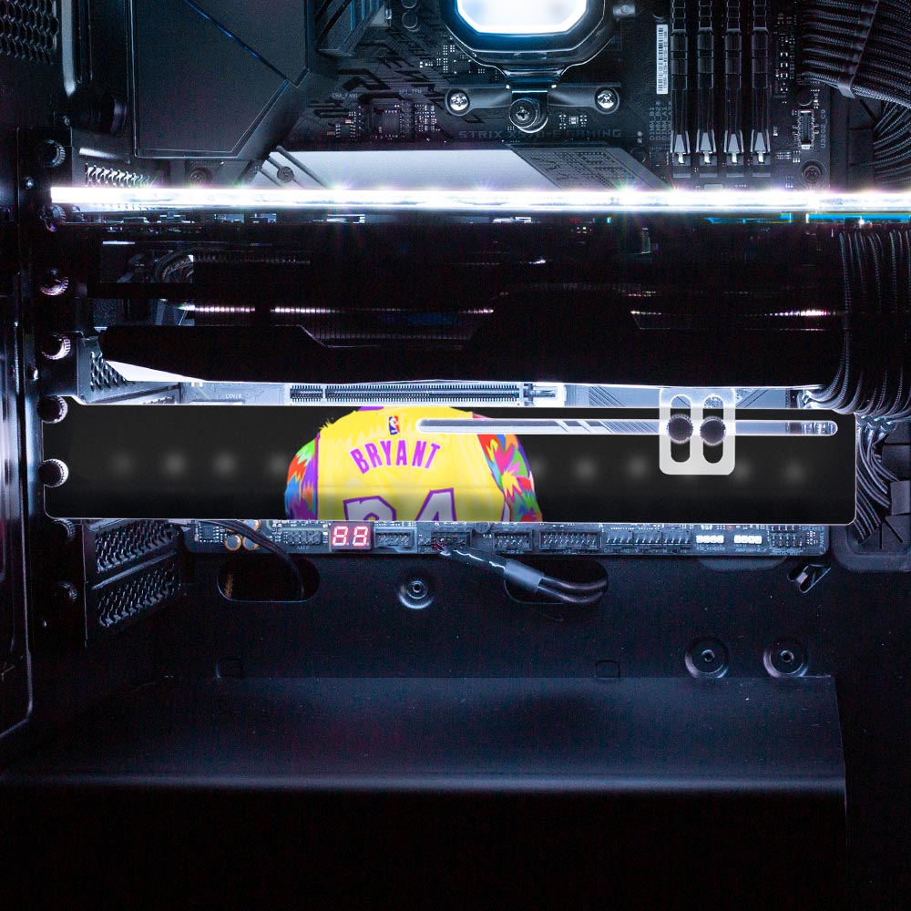 Kobydrome RGB GPU Support Bracket - Technodrome1 - V1Tech