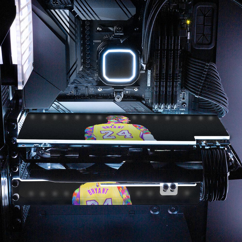 Kobydrome RGB GPU Support Bracket - Technodrome1 - V1Tech