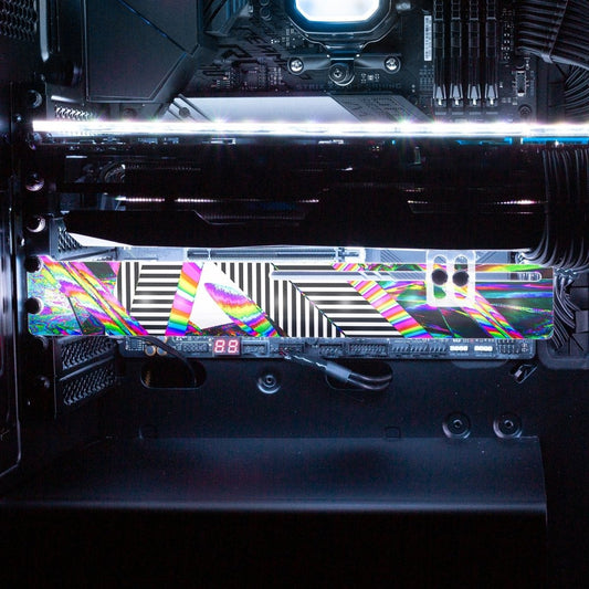 Lazers RGB GPU Support Bracket - Tankuss - V1Tech