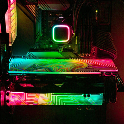 Lazers RGB GPU Support Bracket - Tankuss - V1Tech