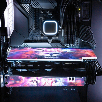 Lion Nebula RGB GPU Support Bracket - Nogar007 - V1Tech