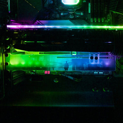 Melancholia RGB GPU Support Bracket - Dan Giuz - V1Tech