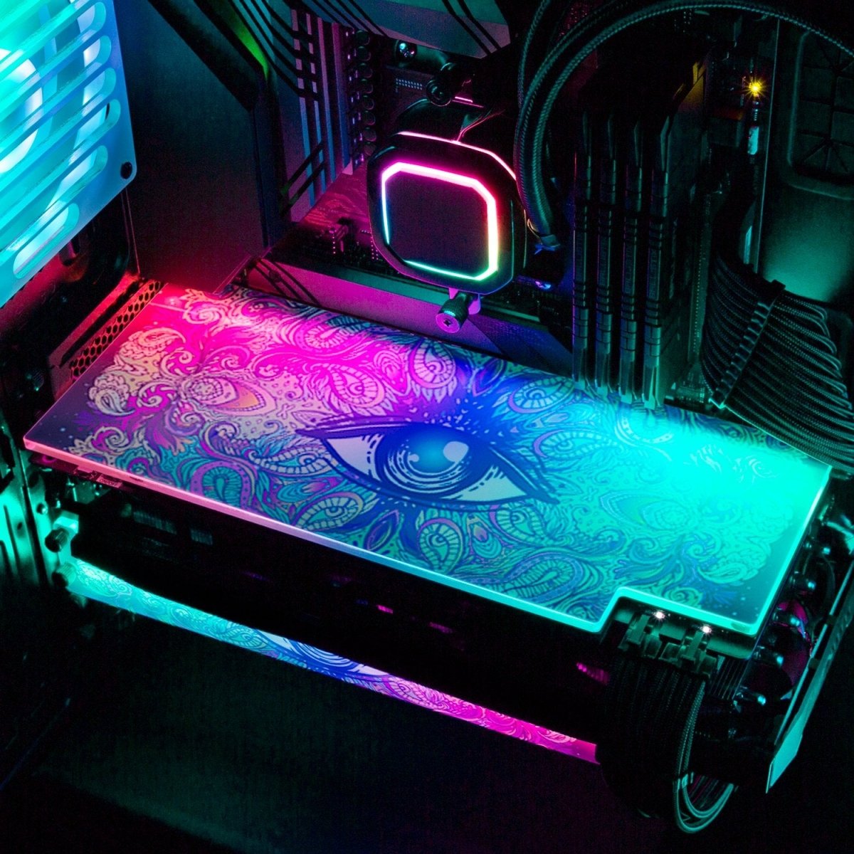 Mind Eye RGB GPU Backplate - V1Tech