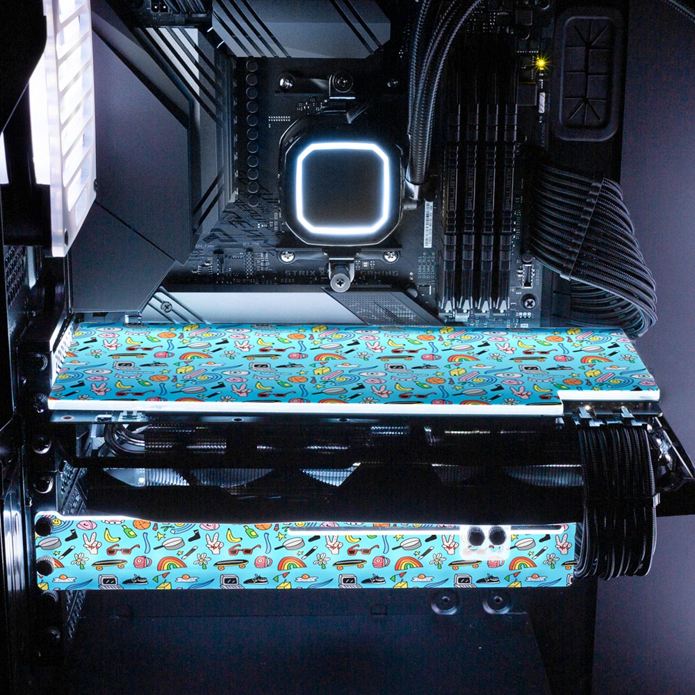 Mood Vibes RGB GPU Support Bracket - Javilostcontrol - V1Tech