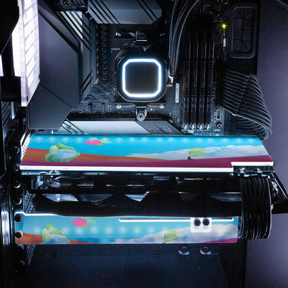 New Kingdoms RGB GPU Support Bracket - Spectacular.way - V1Tech