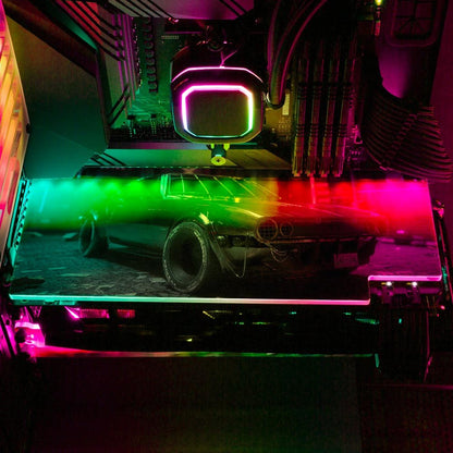 New Whip RGB GPU Backplate - Skie Graphic Studio - V1Tech