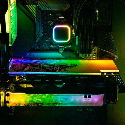 Noble Lion RGB GPU Support Bracket - Daniele Caruso - V1Tech