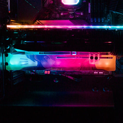 Noodles RGB GPU Support Bracket - Kuurakuu - V1Tech