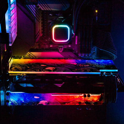 Noxious Sea Creature RGB GPU Support Bracket - Daniele Caruso - V1Tech