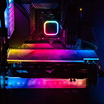 Our Favorite Spot RGB GPU Support Bracket - Annicelric - V1Tech